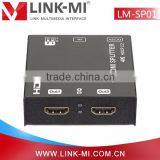 LINK-MI LM-SP01 Factory Wholesale HDMI 1x2 Splitter Supports 3D, EDID/ HDCP2.2 to HDCP1.4. 4Kx2K@60Hz(YUV 4:2:0) thumbnail-6