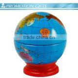 Funny Globe Shaped Tin Sharpener for Children