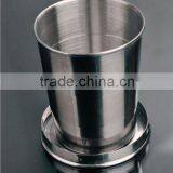 180ml Stainless Steel Folding Drinking Cup With 3 Sections thumbnail-1