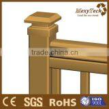 Wood Plastic Composite Artistic Fence Handrail and Corridor Handrail thumbnail-2