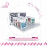 Mosaic Tile and Mable Stone Iron Display Rack in Showroom