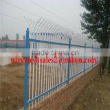 Galvanized Steel Picket Fence / Galvanized Steel Tubular Fence / Zinc Steel Picket Fence thumbnail-5