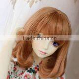 Top-selling Shoulder-length Brown Wavy Bjd/blythe Doll Wig thumbnail-1