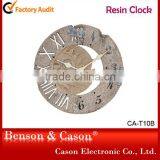 2015 Sun Shape Resin Wall Clock Home Decoration Clock thumbnail-1