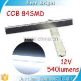 12v dc Wholesale Led DRL Cob 84SMD Car Led Lighting Day Running Light