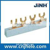 JINH Female Block Connector DPN 2P FORK/U Type Copper Busbar 80A Copper Busbar thumbnail-2