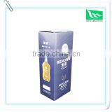 Deep Purple Brandy Box With Your Logo and Picture Paper Gift Box