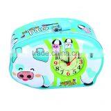 Tinplate Type Coin Bank Crystal Piggy Bank