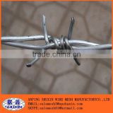 hot dipped cow fence wire/BWG 12 barbed wire