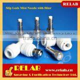 Low Pressure SS Cleanable and Filterable Anti Drip Slip Lock Mist Nozzle