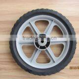 16" Semi-pneumatic Lawan Mower Spoke Wheel 16x1.75 thumbnail-1