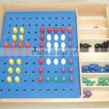 Kingdergarten Wooden Education Toy Froebel Jun Gabe2 Teaching AIDS Early Learning Tool Colorful Beads thumbnail-3
