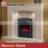 Newstar Indoor Carved Marble Fireplace thumbnail-3