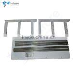 Large Rectangular Modern White Leather Bench With Shoes Storage Rack Eco-Friendly thumbnail-5