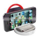 Cheap Mobile Phone Holder Phone Support With Mirror and Cleaning Cloth