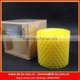Household Gift Yellow Honey Bee Wax Candle thumbnail-1