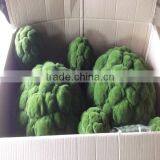 Q0908005 Garden Decoration Topiary China Wholesale Green Artificial Moss Balls thumbnail-3