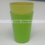 Bamboo Fiber Biodegradable Coffee Mugs With Lids and Sleeve thumbnail-4
