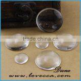 Various Shape DIY Jewelry Cabochon 8-30MM Flat Back Clear Crystal Glass Cabochon thumbnail-3