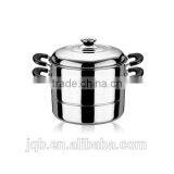 Factory Price for Two Layers Stainless Steel Steamer Pot thumbnail-5