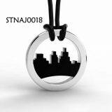 Flower Shape Stainless Steel Charm Pendants Jewelry thumbnail-5