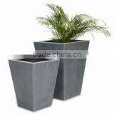 Polystone Planter, Durable Fiberstone Outdoor Pots, Lighweight Fiberglass thumbnail-1