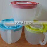 Plastic Measuring Pitcher,Mix & Pour Measuring Pitcher With Lid,BPA Free Plastic Pitcher thumbnail-5