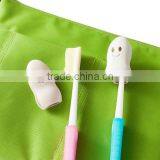 Wholesale 2 Pcs TPR Toothbrush Head Cover Travel Tooth Brush Case Toothbrush Cap thumbnail-3