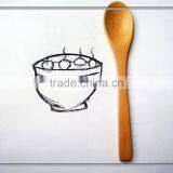 Mini Bamboo Wooden Coffee Spoon Kitchen Spice Salt Scoop thumbnail-2
