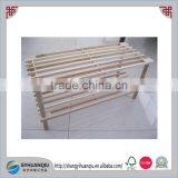Wood Shoe Shelf Entryway Organizer Rack Shoes Storage Boots Shelves CN thumbnail-1