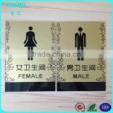 Wall Mount Acrylic Sign Toilet Sign Holder thumbnail-5