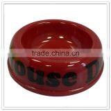 Promoted Plastic per Bowl With Rubber Ring, Personalized Melamine Dog Bowl thumbnail-4