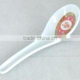 Wholesale Classic melamine chinese traditional China plastic soup spoon