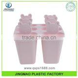 Food Grade PP Cute g 6 Units Plastic Ice Cream Mold For Kids