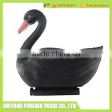 244 new design Garden and home decoration outdoor statues plastic animal figurine swan