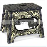 Beautiful Painting Living Room Folding Chair With Handle thumbnail-2