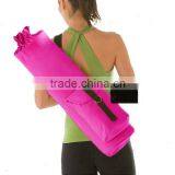 Large Capacity Drawstring Cotton Yoga Mat Bag for Shoulder Carring thumbnail-4