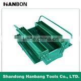 High Quality 19'' Double Layer Portable Metal Tool Box thumbnail-4