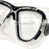 Manufacturer Face Diving Mask Wholesale Two Window no Leak Adjustable Diving Mask thumbnail-1