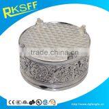 Stools Stand Jewelry Box Metal Crafts Silver Ring Jewelry Box thumbnail-1