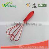 WCW112 New Design Heart Shape Egg Whisk Silicone Wire Whisk, Egg Frother, Milk & Egg Beater Blender Hot Sales thumbnail-2