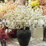 China Wholesale Silk Flower Artificial Real Touch Cherry Blossom Good Quality for Decoration thumbnail-1