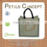 Jute Fashionable Tote Bag With Padded Rope Handle thumbnail-1