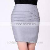 OEM 2016 Ladies High Waist Pencil Skirt Women Formal Skirts Designs thumbnail-2