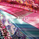 Satin Fabric, Polyester Print Satin Sateen Fabric thumbnail-1