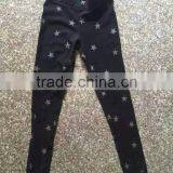Girl's Good Quality High Elasticity Colorful Jeans Apparel Stock Lots thumbnail-1