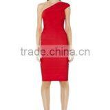 Restock Top Quality Elegant New Arrival One-Shoulder HL Bandage Dress Brand Club Party Bodycon Dress thumbnail-4