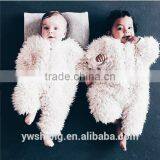 2016 Autumn and Winter Baby Romper Cotton Sheep Wool Climb Leotards Baby Jumpsuit thumbnail-1
