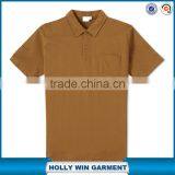 Manufacture of Polo Shirts New Design Uniform OEM Mens Polo Shirts With Pocket thumbnail-1