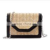 Zm50218b Europe Fashion Lady Single Shoulder Bags Simple Cross Body Straw Bag Women thumbnail-6